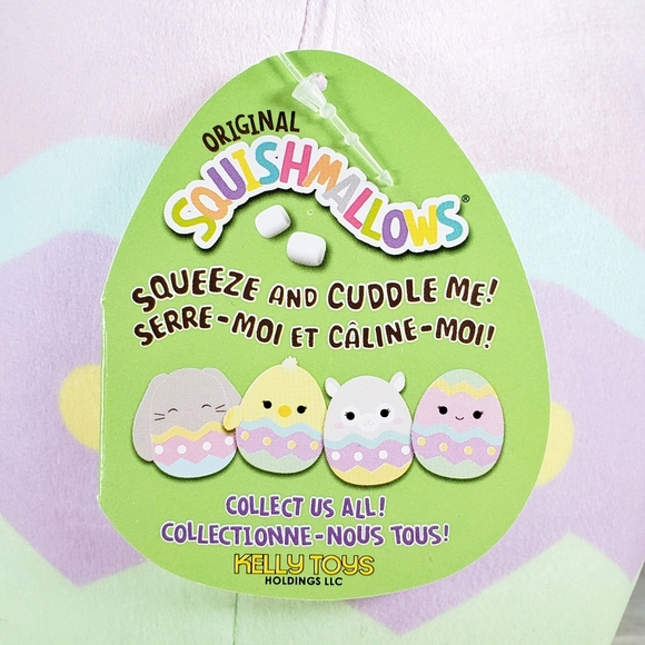 Squishmallow Edie the Easter Egg 8" UltraSoft Stuffed Holiday Plush Toy NWT - Picture 10 of 12